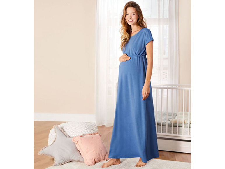 Pełny ekran: ESMARA® Sukienka ciążowa maxi, 1 sztuka - zdjęcie 7