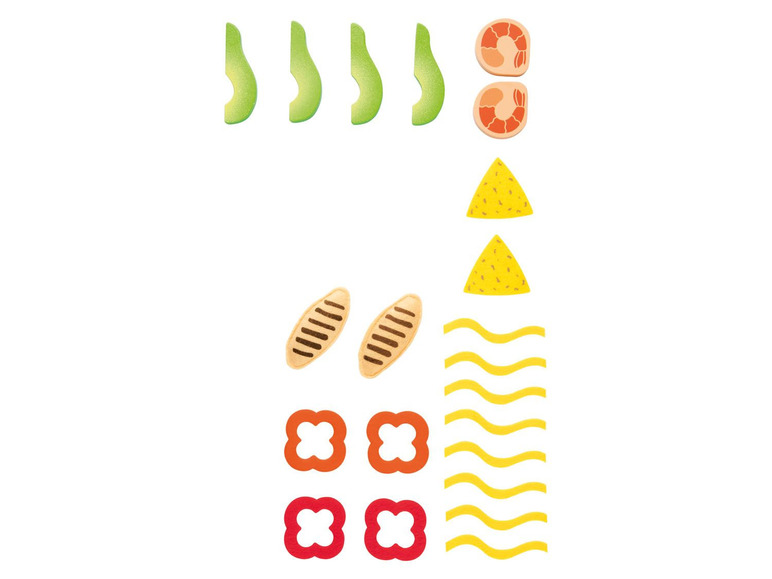Pełny ekran: Playtive Zabawkowy zestaw jedzenia - burrito, 35 elementów - zdjęcie 6