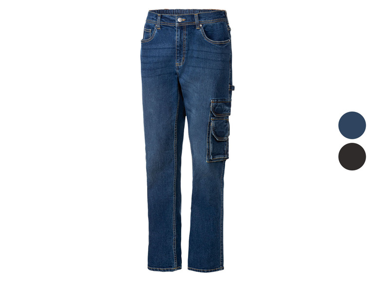 Pełny ekran: PARKSIDE Spodnie robocze jeansowe z praktycznymi kieszeniami - zdjęcie 1