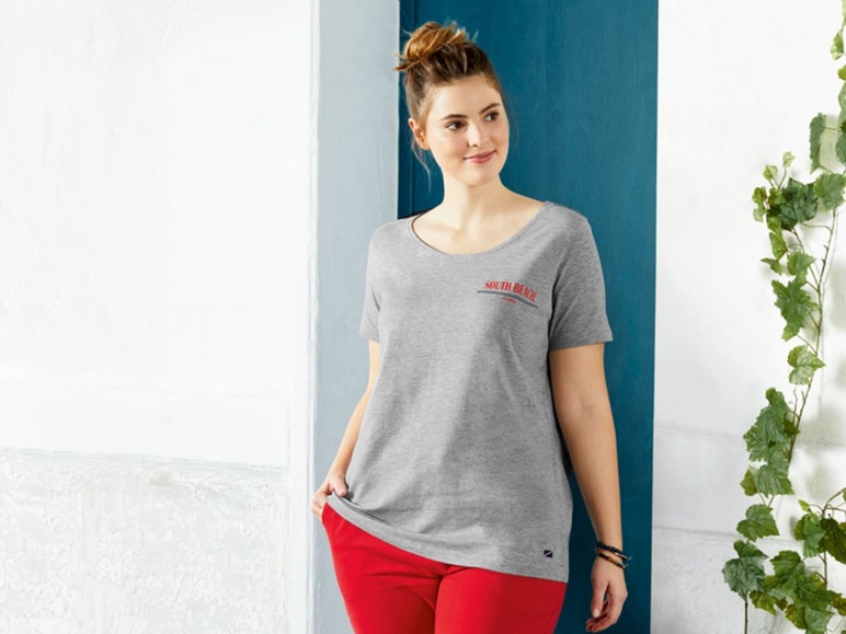 Pełny ekran: esmara® T-shirt damski, XL, 1 sztuka - zdjęcie 3