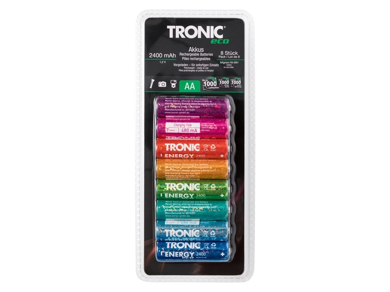 Pełny ekran: TRONIC® Zestaw 8 akumulatorków 1,2 V - zdjęcie 3