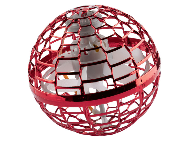 Pełny ekran: Lenco Latająca świecąca piłka LED z efektami świetlnymi - zdjęcie 9