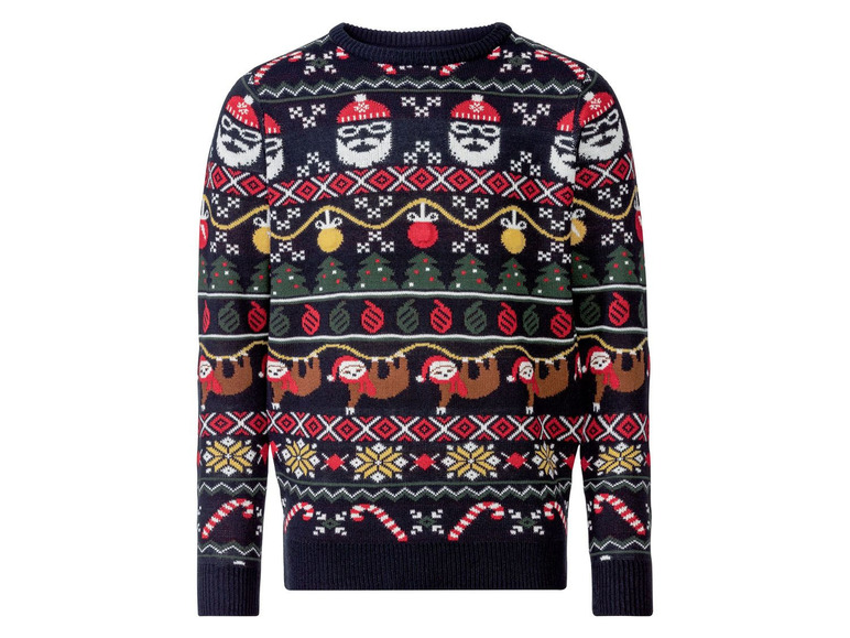Pełny ekran: LIVERGY® Sweter męski z motywem świątecznym, 1 sztuka - zdjęcie 2