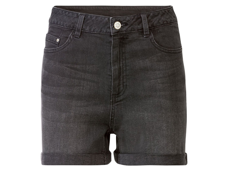 Pełny ekran: esmara® Krótkie szorty jeansowe damskie z biobawełny - zdjęcie 6