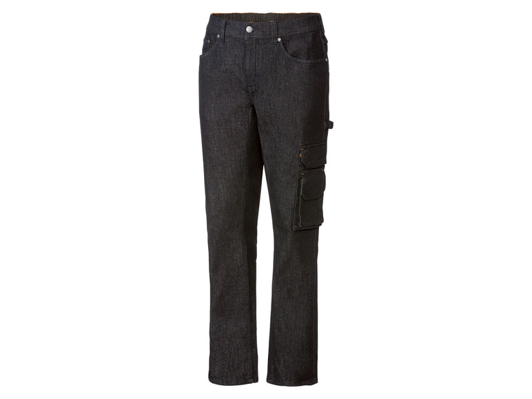 Pełny ekran: PARKSIDE Spodnie robocze jeansowe z praktycznymi kieszeniami - zdjęcie 5