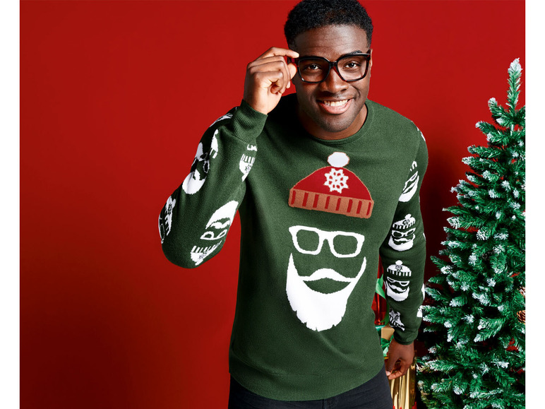 Pełny ekran: LIVERGY® Sweter świąteczny męski, 1 sztuka - zdjęcie 7