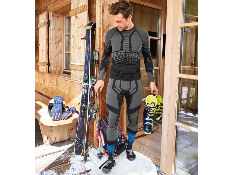 Pełny ekran: CRIVIT Termoaktywne legginsy narciarskie męskie, 1 para - zdjęcie 4