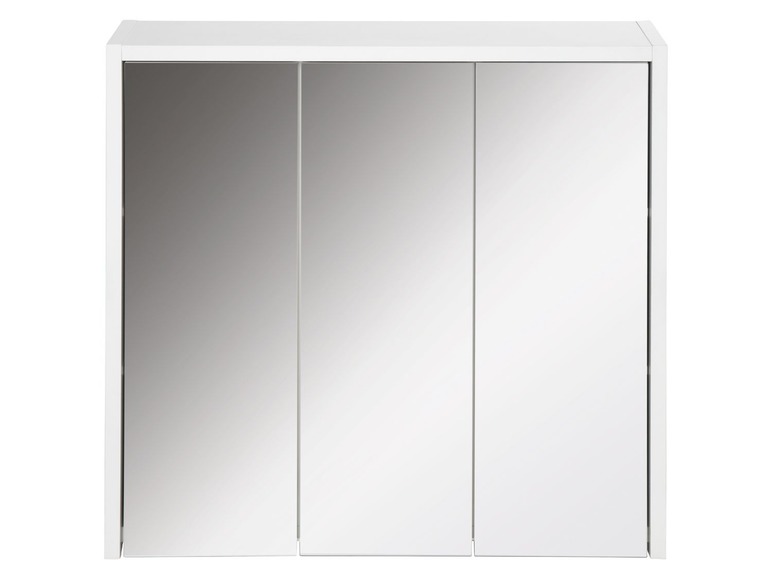 Pełny ekran: LIVARNO® Szafka łazienkowa wisząca z lustrem, biała - zdjęcie 1