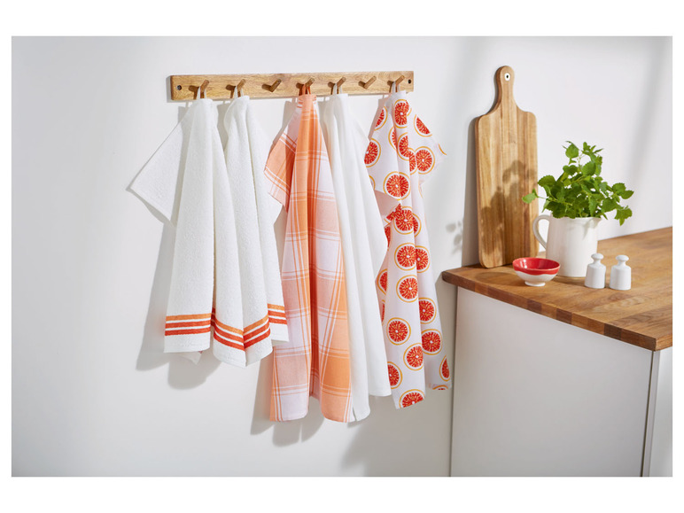 Pełny ekran: LIVARNO home Ręczniki kuchenne, 5 sztuk - zdjęcie 12