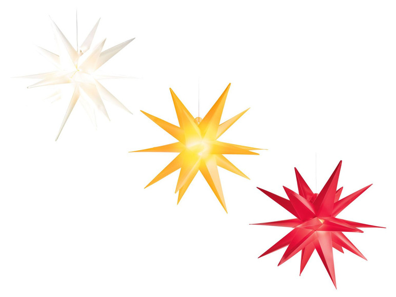 Pełny ekran: Melinera Gwiazda z diodami świetlnymi LED, 1 sztuka - zdjęcie 1