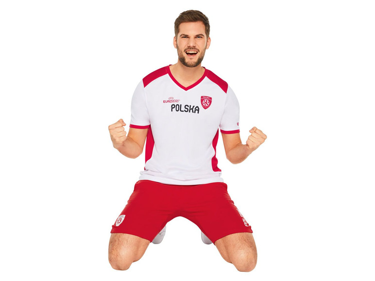 Pełny ekran: Funkcyjna koszulka piłkarska męska Polska UEFA Euro 2020, 1 sztuka - zdjęcie 3