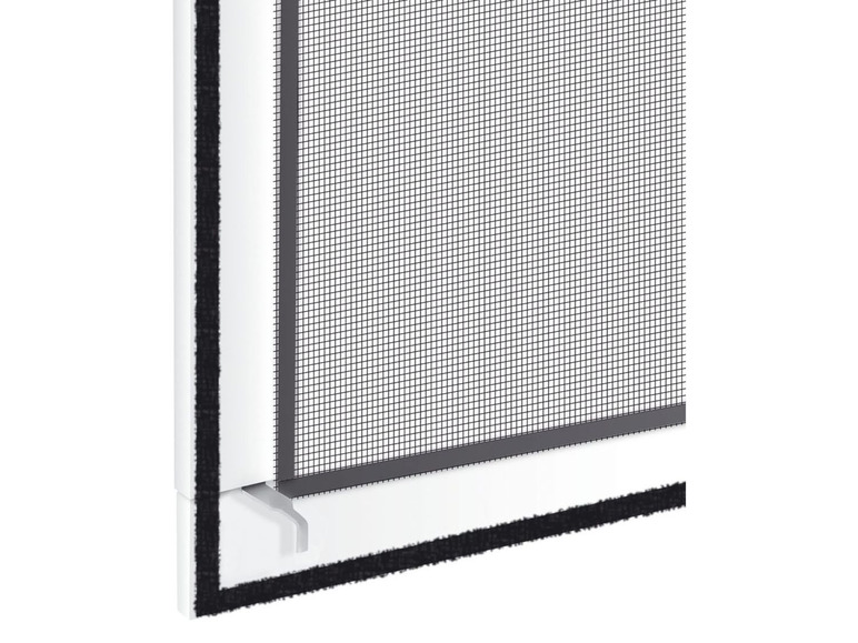 Pełny ekran: Moskitiera okienna z ramą aluminiową 130 x 150 cm - zdjęcie 5
