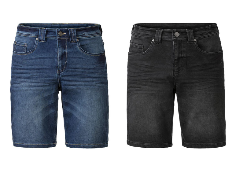 Pełny ekran: LIVERGY® Szorty jeansowe męskie, 1 para - zdjęcie 1