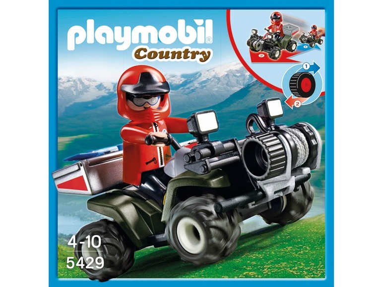 Pełny ekran: Playmobil Quad ratownictwa górskiego - zdjęcie 2