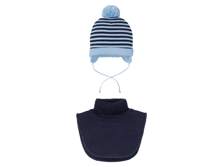 Pełny ekran: LUPILU® Komplet zimowy niemowlęcy: czapka i szalik-golf - zdjęcie 5