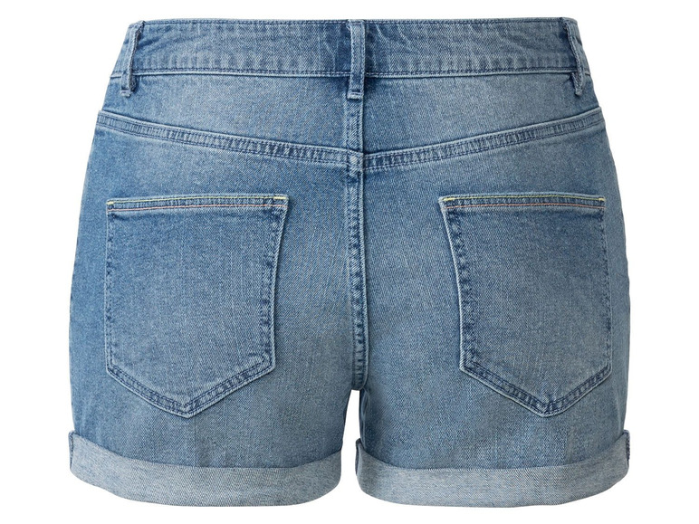Pełny ekran: esmara® Szorty jeansowe damskie z bawełny, 1 para - zdjęcie 4