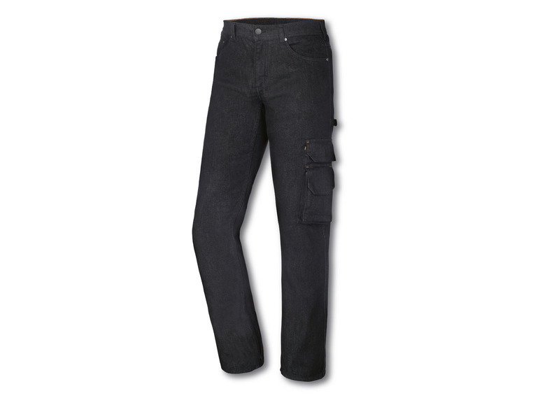 Pełny ekran: PARKSIDE Spodnie robocze jeansowe z praktycznymi kieszeniami - zdjęcie 6