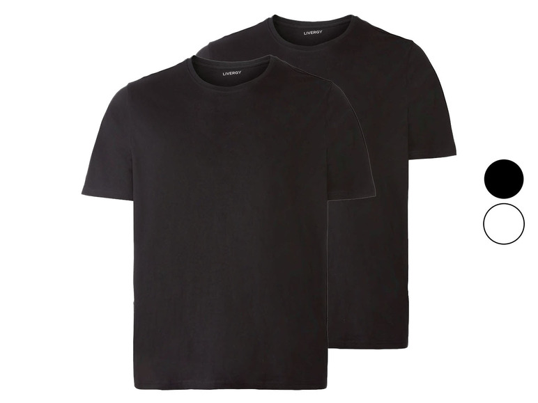 Pełny ekran: LIVERGY T-shirt męski z bawełną, XXL, 2 sztuki - zdjęcie 1
