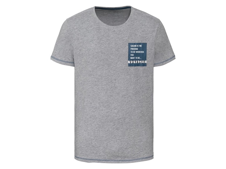 Pełny ekran: LIVERGY® T-shirt męski, 1 sztuka - zdjęcie 6
