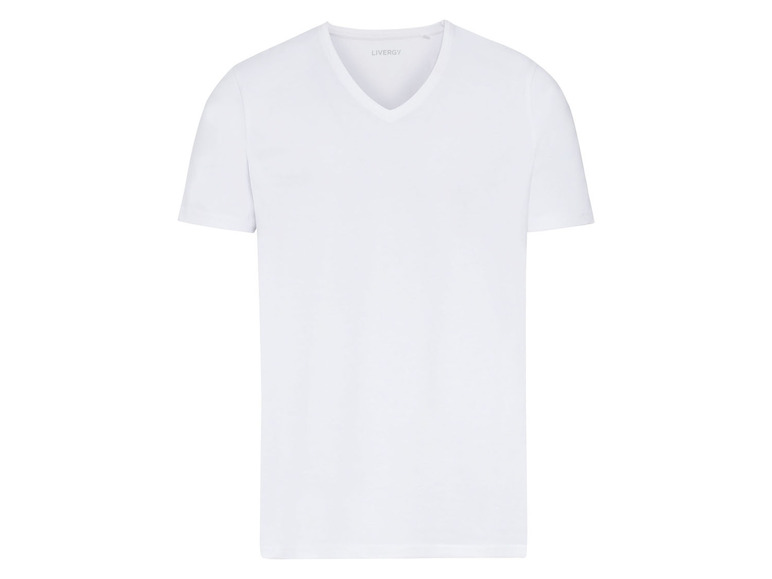 Pełny ekran: LIVERGY® T-shirt męski z bawełną, 2 sztuki - zdjęcie 3