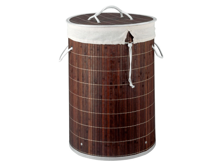 Pełny ekran: AquaPur Bambusowy pojemnik na pranie, 42 l, 1 sztuka - zdjęcie 1