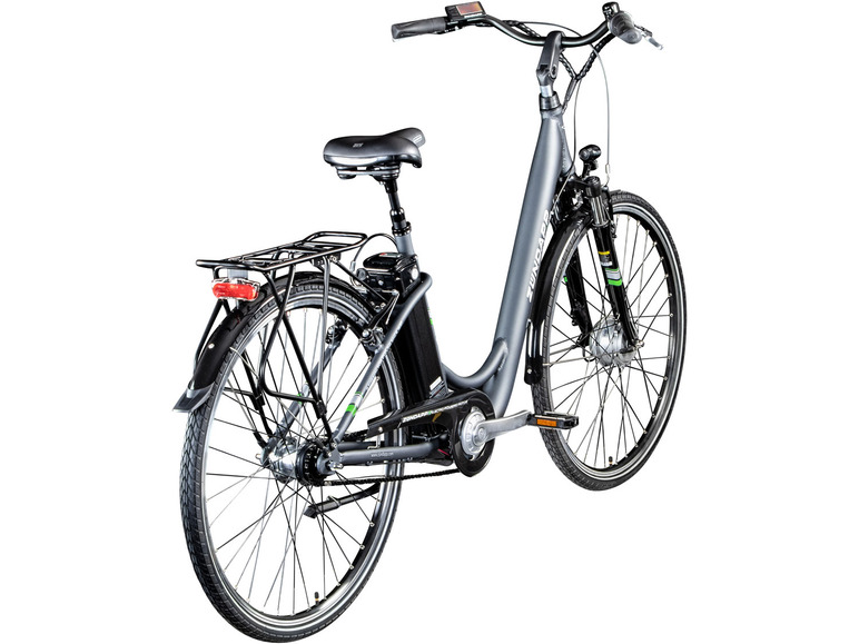 Pełny ekran: Zündapp Rower elektryczny miejski damski Green 3.7 E-Bike 700c, antracytowy - zdjęcie 8