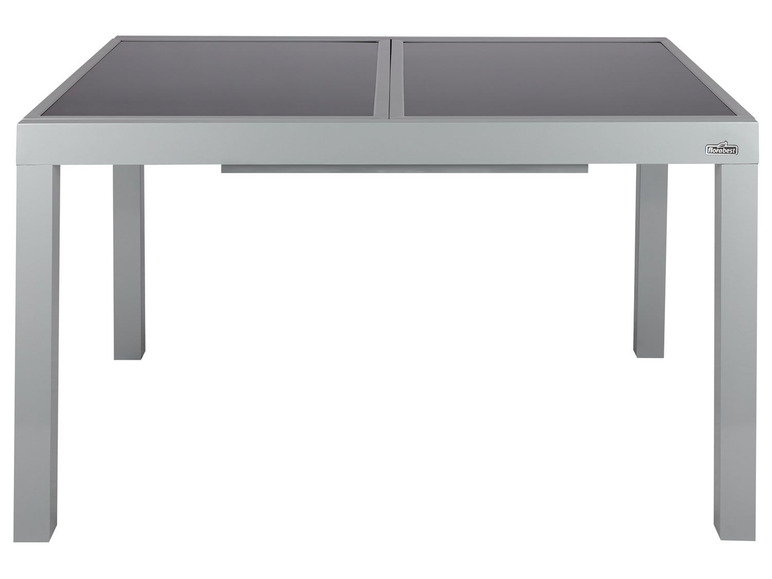 Pełny ekran: florabest Aluminiowy stół ogrodowy rozkładany szary 120-180 x 89 x 75 cm - zdjęcie 2