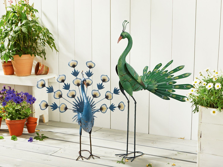 Pełny ekran: Melinera Figurka ogrodowa ptak solarna LED, 1 sztuka - zdjęcie 2
