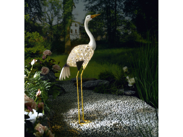 Pełny ekran: Melinera Figurka ogrodowa ptak solarna LED, 1 sztuka - zdjęcie 8
