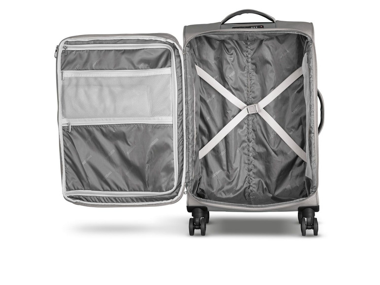 Pełny ekran: TOPMOVE Zestaw walizek podróżnych, szary, 2 sztuki, 1 komplet - zdjęcie 4