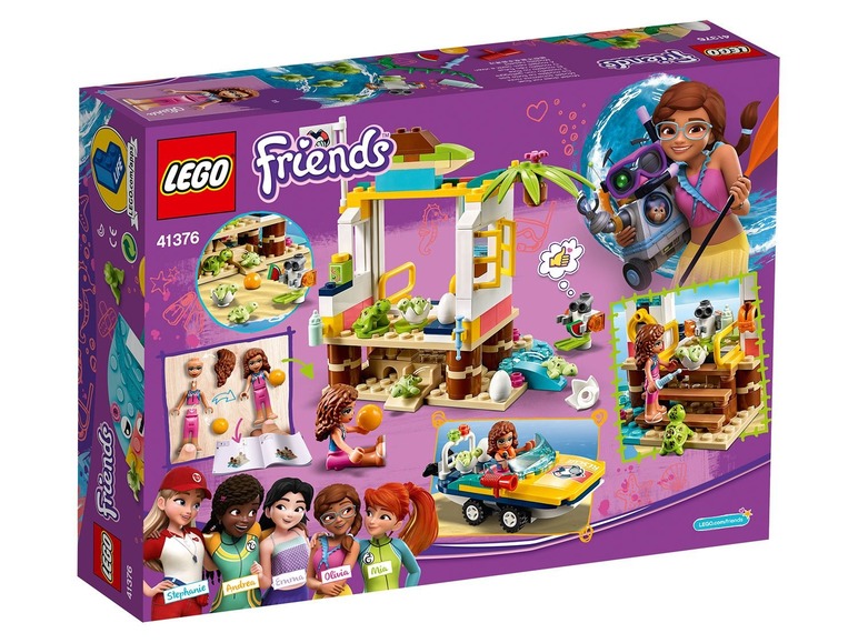 Pełny ekran: LEGO® Friends 41376 Na ratunek żółwiom - zdjęcie 2