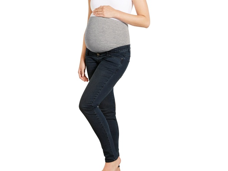 Pełny ekran: esmara® Jeansy damskie ciążowe - zdjęcie 4