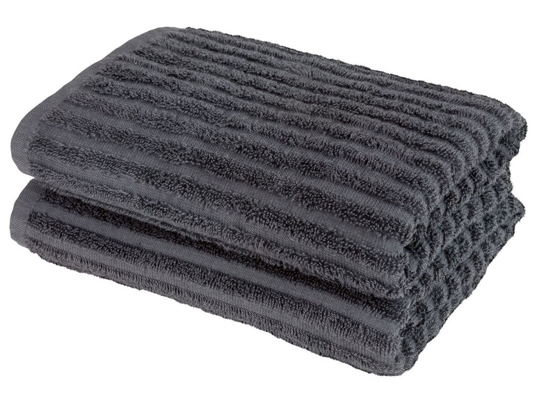 Pełny ekran: miomare Ręcznik kąpielowy 50 x 100 cm, 2 sztuki - zdjęcie 4