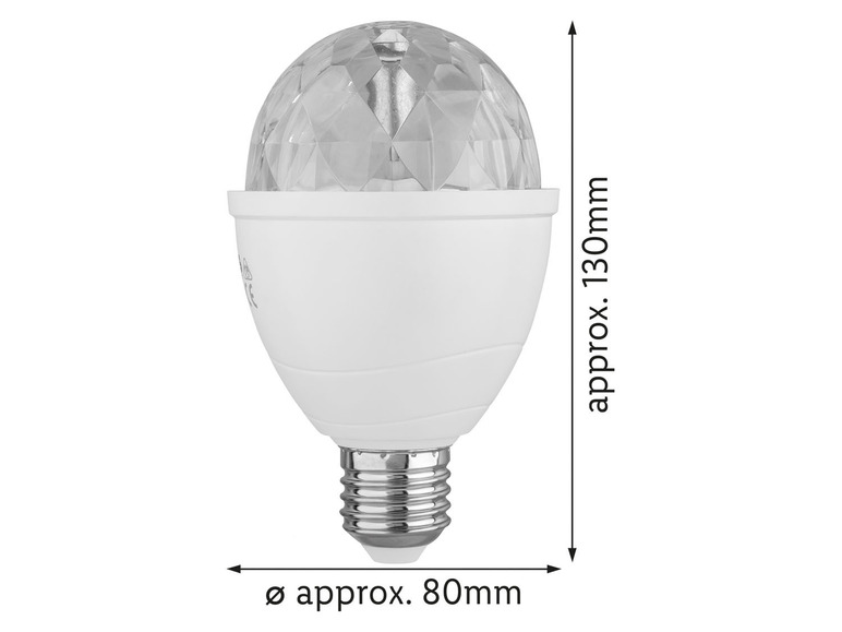 Pełny ekran: LIVARNO HOME Lampa dyskotekowa lub żarówka LED - zdjęcie 5