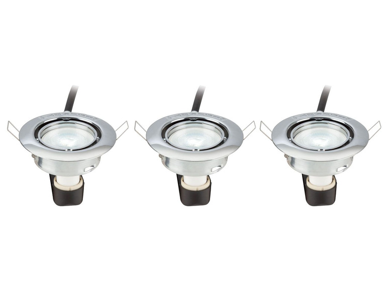 Pełny ekran: LIVARNO LUX® 3 reflektorki LED do zabudowy Zigbee Smart Home, 1 zestaw - zdjęcie 2