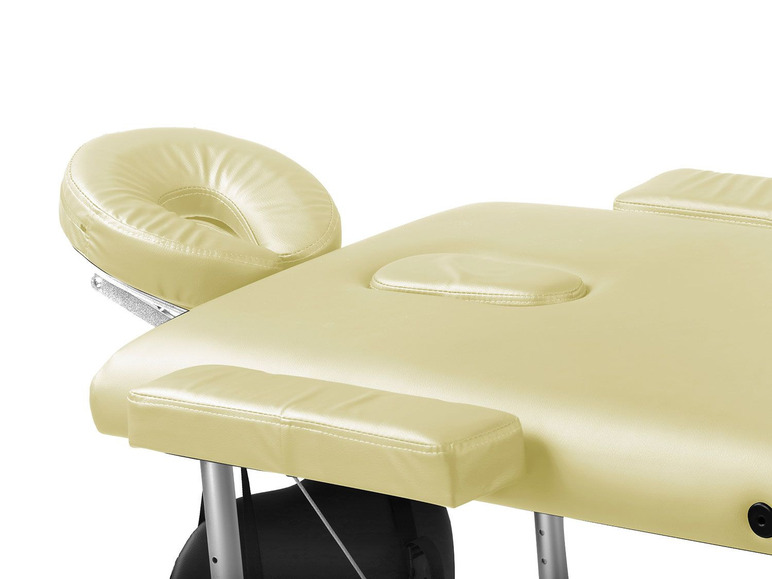 Pełny ekran: Stół do masażu body coach z regulowaną wysokością, 3-krotnie składany - zdjęcie 2