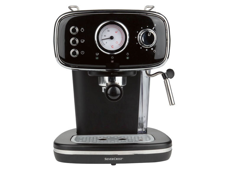 Pełny ekran: SILVERCREST® Ekspres ciśnieniowy do kawy SEMS 1100 B2, 1100 W - zdjęcie 2