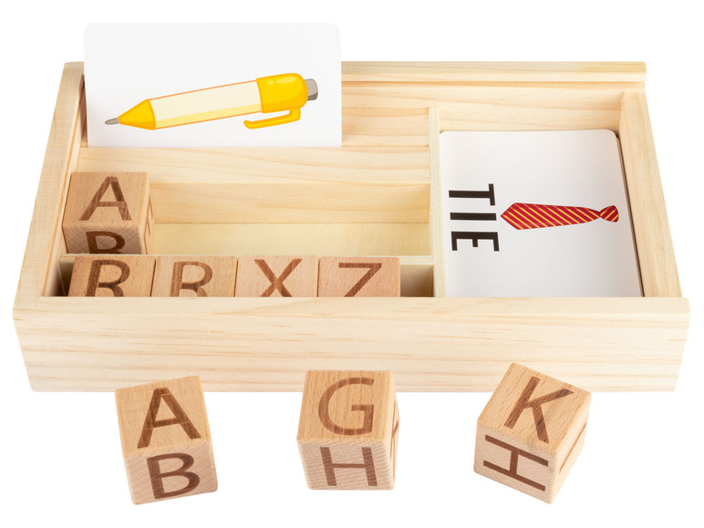 Pełny ekran: PLAYTIVE® Drewniana zabawka edukacyjno-poznawcza Montessori, 1 zestaw - zdjęcie 10