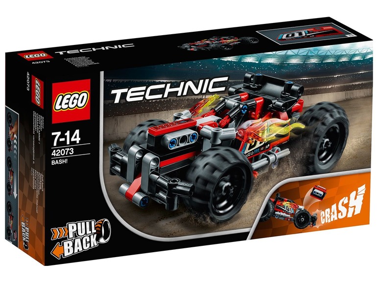 Pełny ekran: LEGO® Technic Czerwona wyścigówka 42073 BUMMS! - zdjęcie 1
