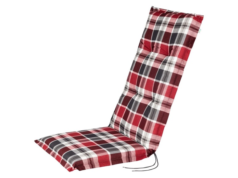 Pełny ekran: florabest Poduszka na krzesło z wysokim oparciem, 120 x 50 x 8 cm, 1 sztuka - zdjęcie 3