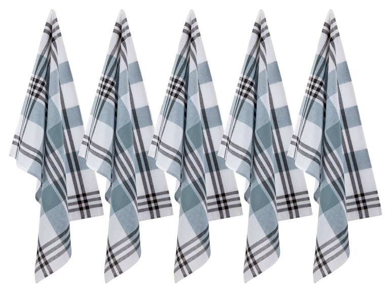 Pełny ekran: meradiso Ręczniki kuchenne z lnem 50 x 70 cm, 5 sztuk - zdjęcie 10