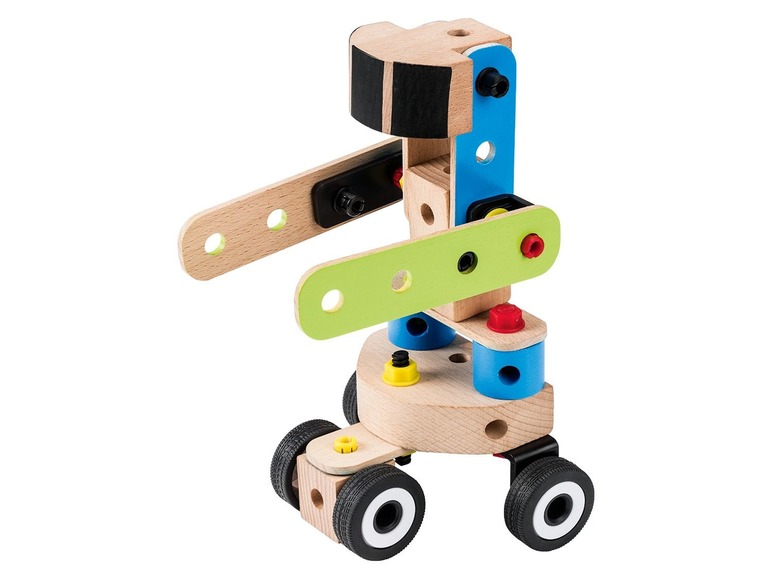 Pełny ekran: Playtive JUNIOR Klocki konstrukcyjne dla dzieci XL, 140 elementów - zdjęcie 3