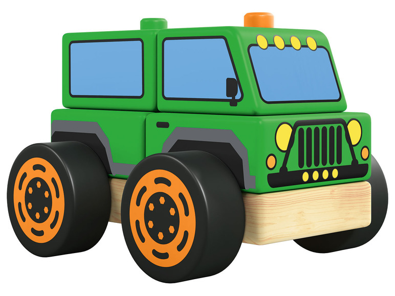 Pełny ekran: PLAYTIVE® Zestaw 2 drewnianych pojazdów, 1 sztuka - zdjęcie 23