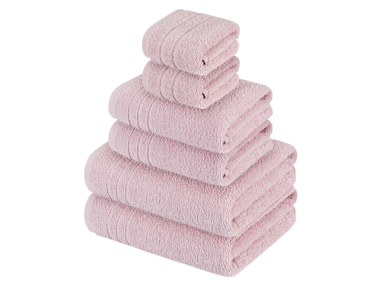 Pełny ekran: miomare Zestaw ręczników frotté, 6 sztuk - zdjęcie 23