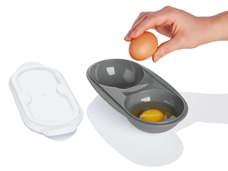 Pełny ekran: ERNESTO® Foremka do jajek w koszulce do kuchenki mikrofalowej, 1 sztuka - zdjęcie 5