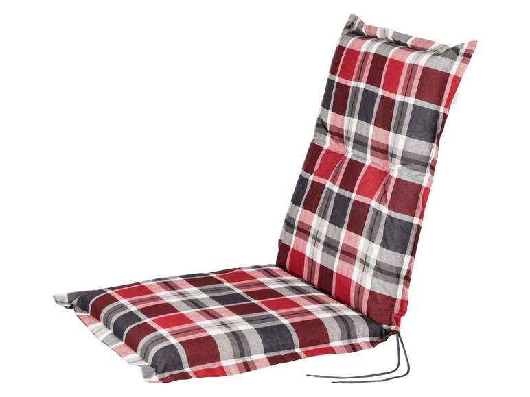 Pełny ekran: florabest Poduszka na krzesło z niskim oparciem, 100 x 50 x 8 cm, 1 sztuka - zdjęcie 5