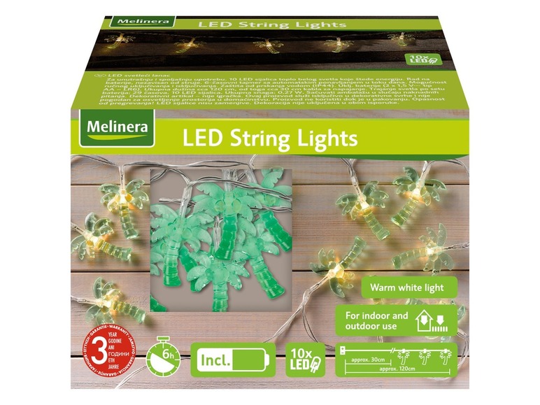 Pełny ekran: Melinera Girlanda świetlna z diodami LED, 1 sztuka - zdjęcie 6