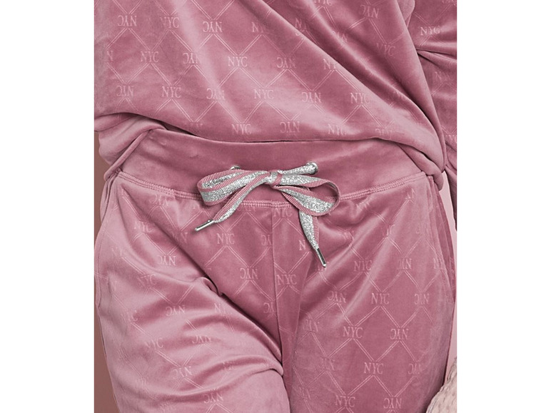 Pełny ekran: esmara Dres welurowy damski (bluzka + spodnie), 1 komplet - zdjęcie 25