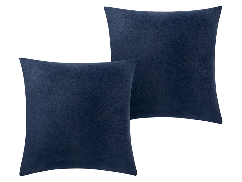 Pełny ekran: meradiso Poszewki na poduszki z mikrowłókna polarowego 40 x 40 cm, 2 sztuki - zdjęcie 2