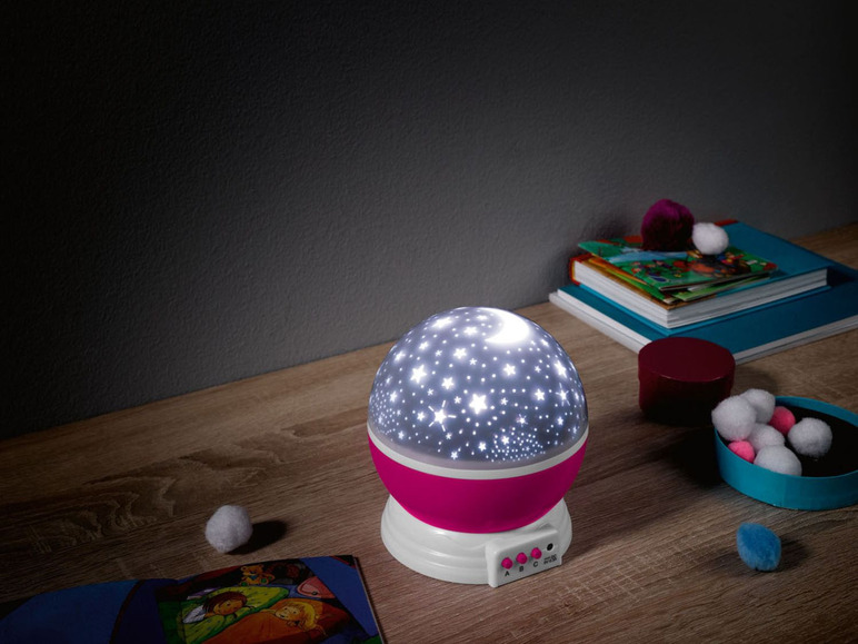Pełny ekran: Melinera Projektor światła dla dzieci gwieździste niebo, 1 sztuka - zdjęcie 12